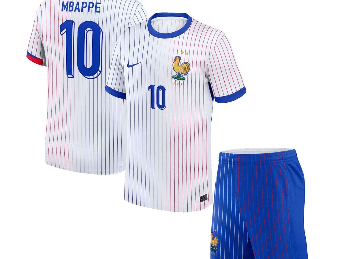 PACK JUNIOR FRANCE MBAPPE EXTERIEUR SAISON 2024-2025