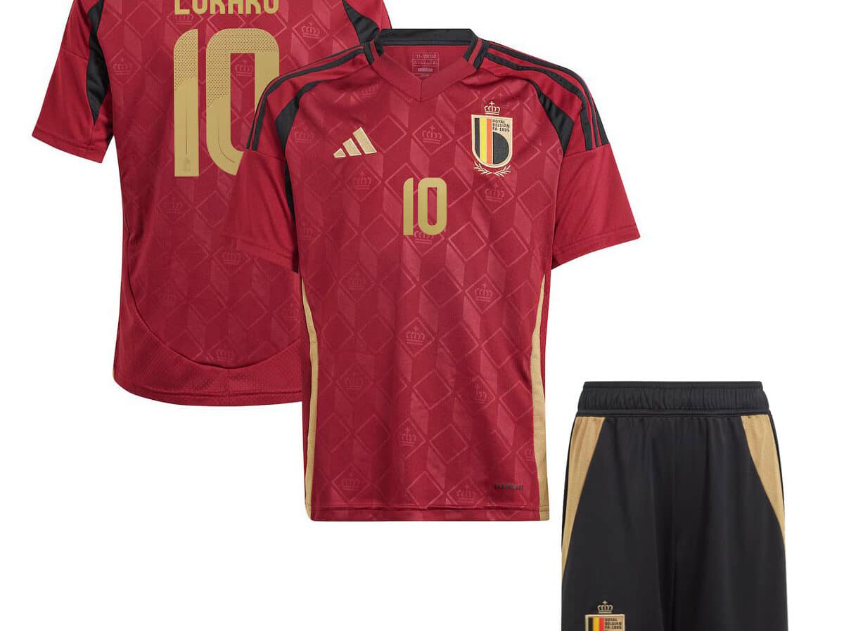 PACK JUNIOR BELGIQUE DOMICILE LUKAKU SAISON 2024-2025