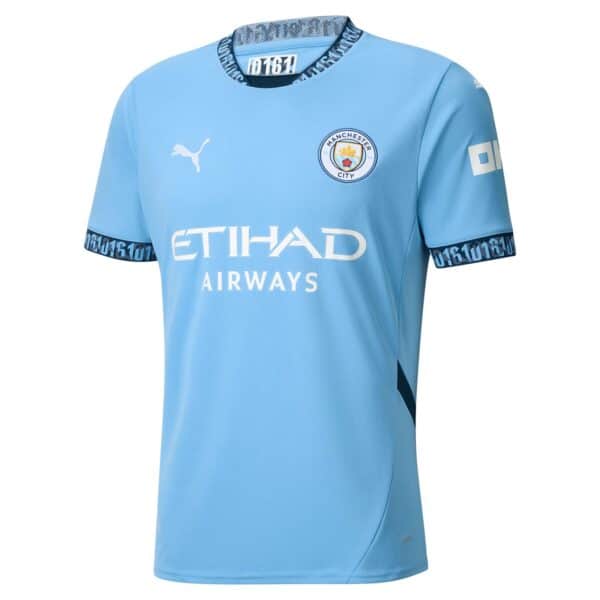 MAILLOT MANCHESTER CITY DOMICILE SAISON 2024-2025