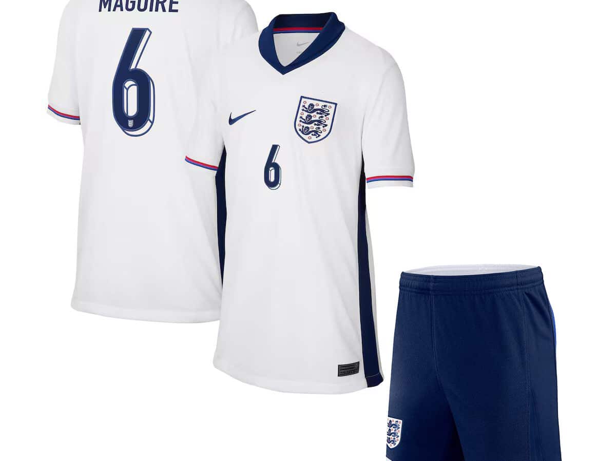 PACK JUNIOR ANGLETERRE MAGUIRE DOMICILE SAISON 2024-2025