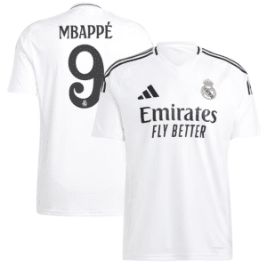 MAILLOT REAL MADRID DOMICILE MBAPPE SAISON 2024-2025