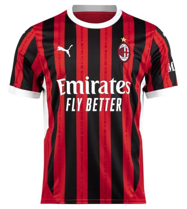 MAILLOT MILAN AC DOMICILE SAISON 2024-2025