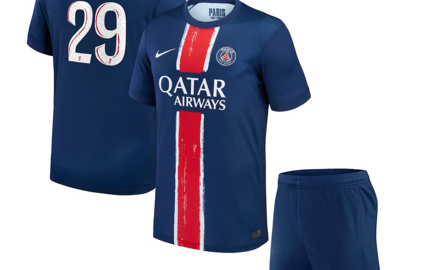 PACK JUNIOR PSG DOMICILE BARCOLA SAISON 2024-2025