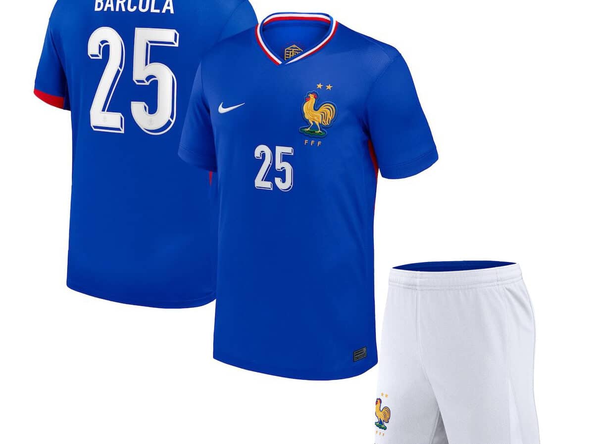 PACK JUNIOR FRANCE BARCOLA DOMICILE SAISON 2024-2025