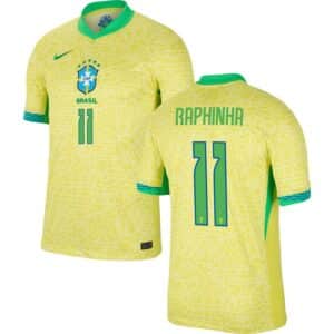 MAILLOT BRESIL DOMICILE RAPHINHA SAISON 2024-2025