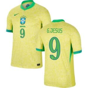 MAILLOT BRESIL DOMICILE GABRIEL JESUS SAISON 2024-2025