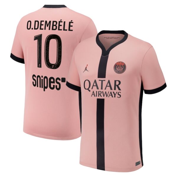 MAILLOT PSG THIRD DEMBELE SAISON 2024-2025